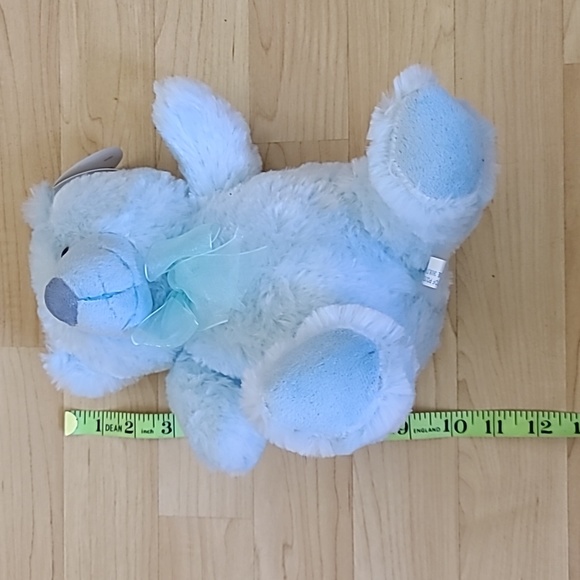 Jimmy Cute Blue Teddy Bear Stuffed Animal 10" - Picture 5 of 7